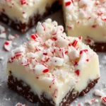 Christmas White Chocolate Peppermint Fudge First Image