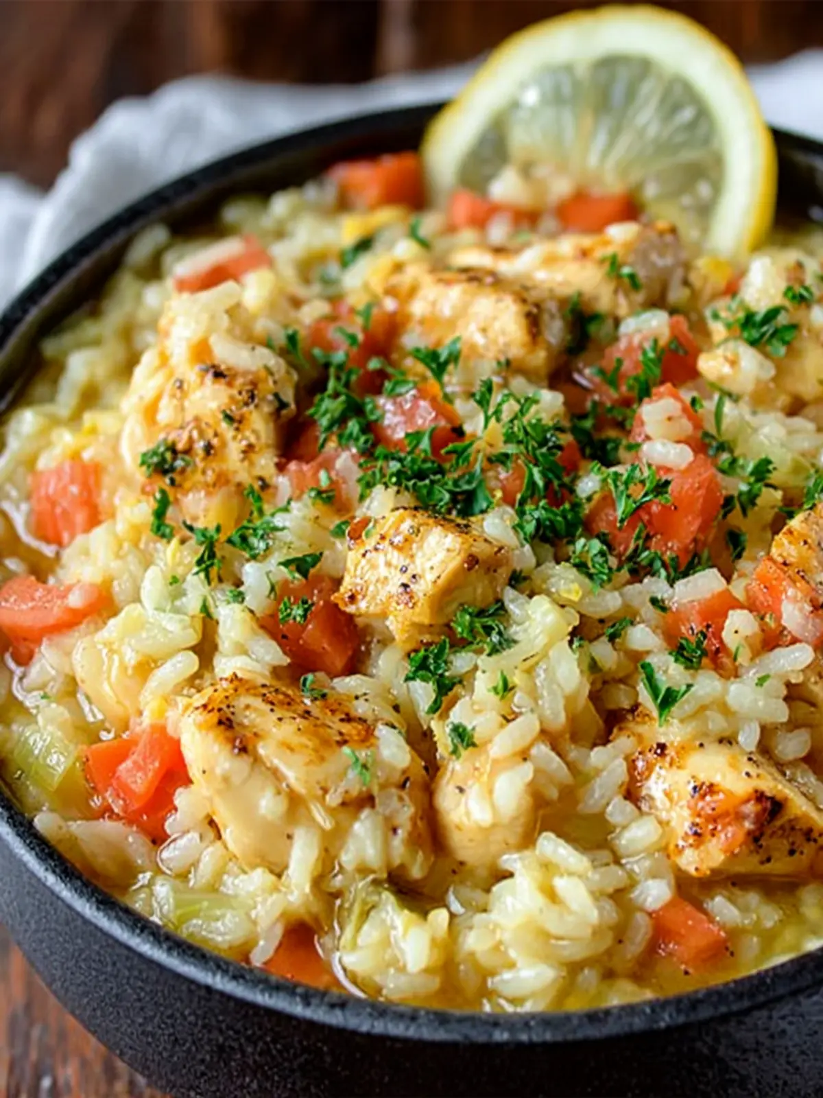 One Pot Chicken and Rice First Image