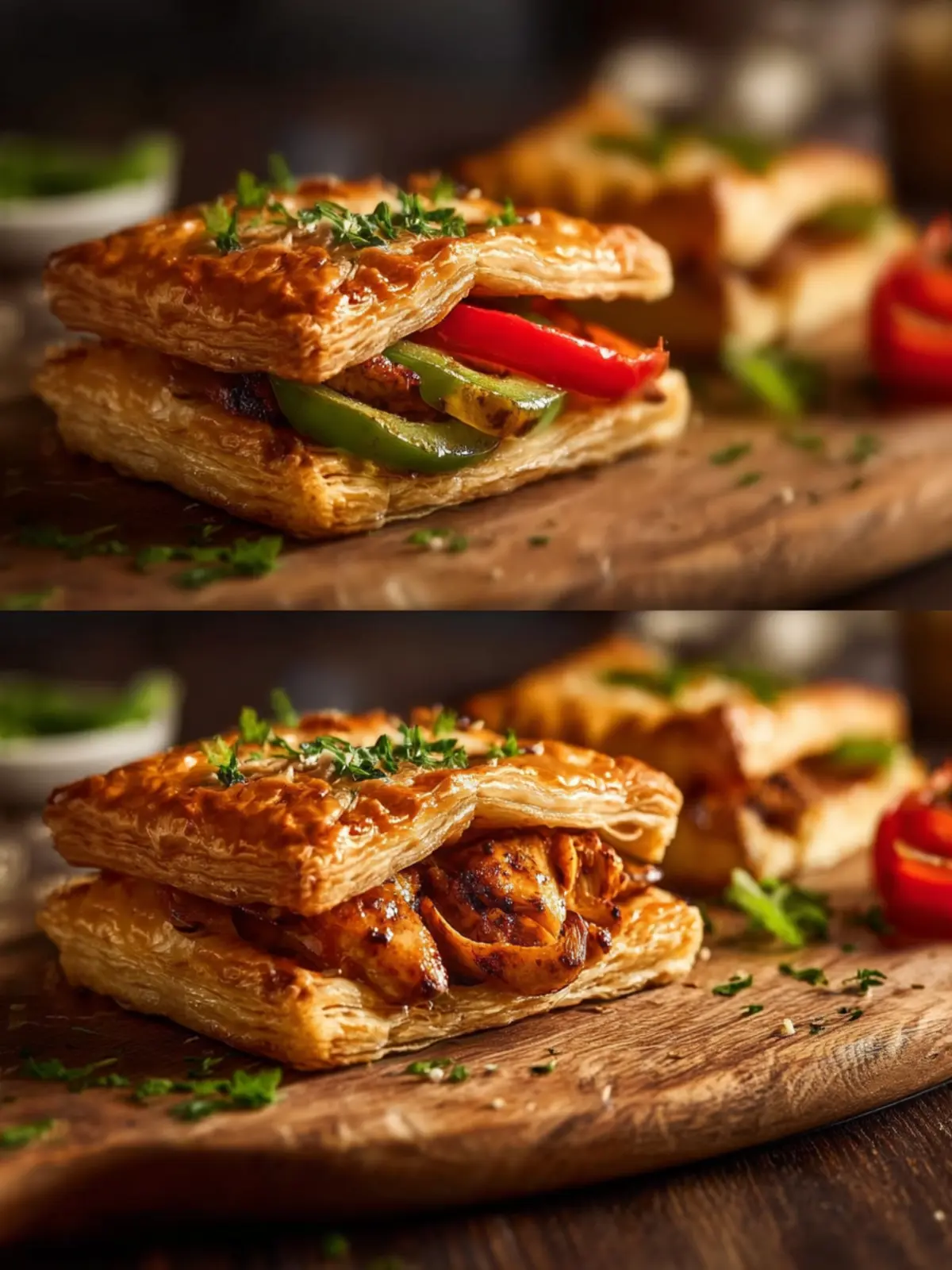 Chicken Fajita Puff Pastry – An Easy Recipe in 30 Minutes First Image
