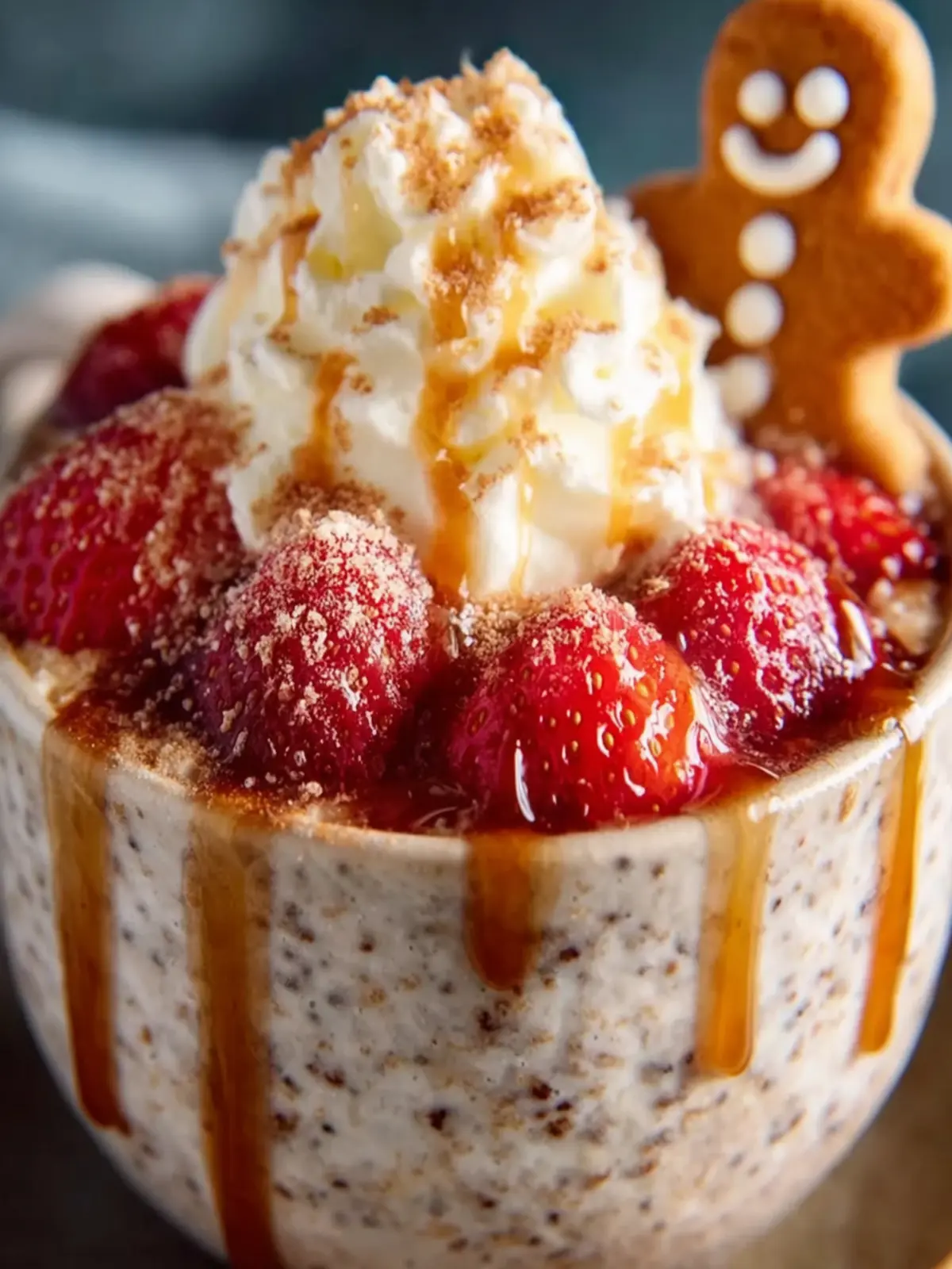 High-Protein Gingerbread Overnight Oats First Image