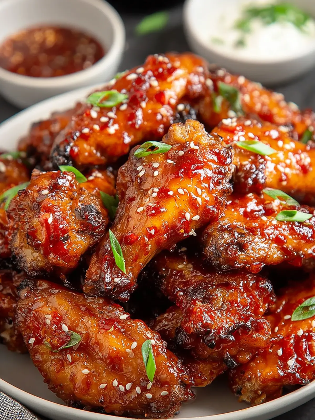 Irresistible Gochujang Glazed Wings Recipe – Sweet & Spicy! First Image