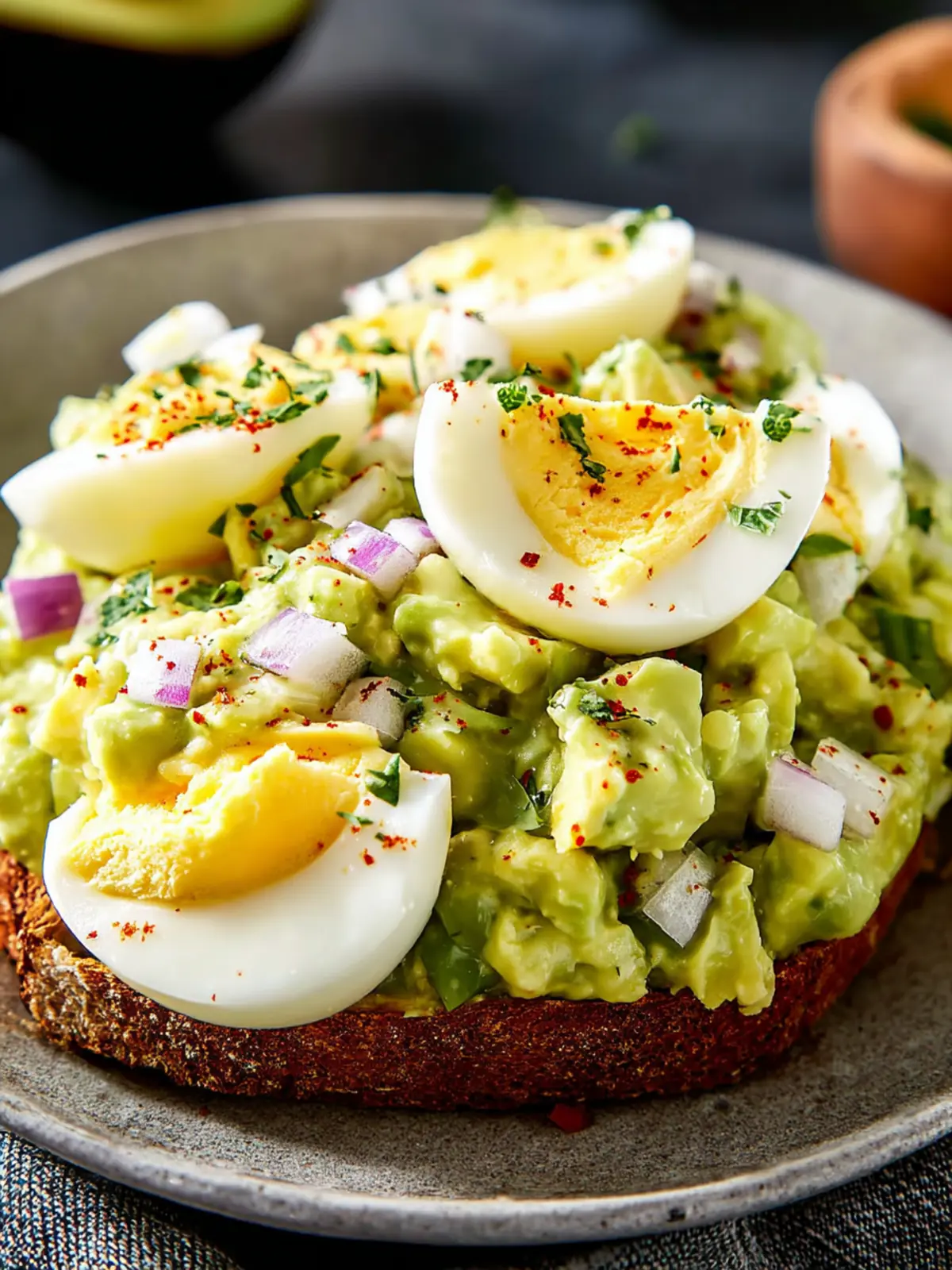 Creamy Avocado Egg Salad Recipe for a Refreshing Meal First Image