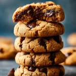 Peanut Butter Chocolate Chip Cookies Recipe First Image