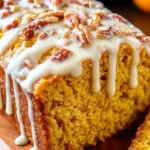 Irresistible Pumpkin Pecan Bread with Glaze Recipe First Image