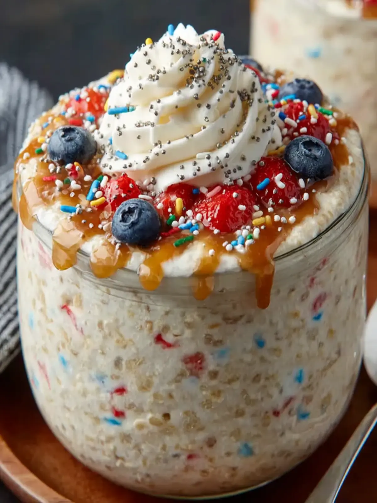 Birthday Cake Overnight Oats First Image