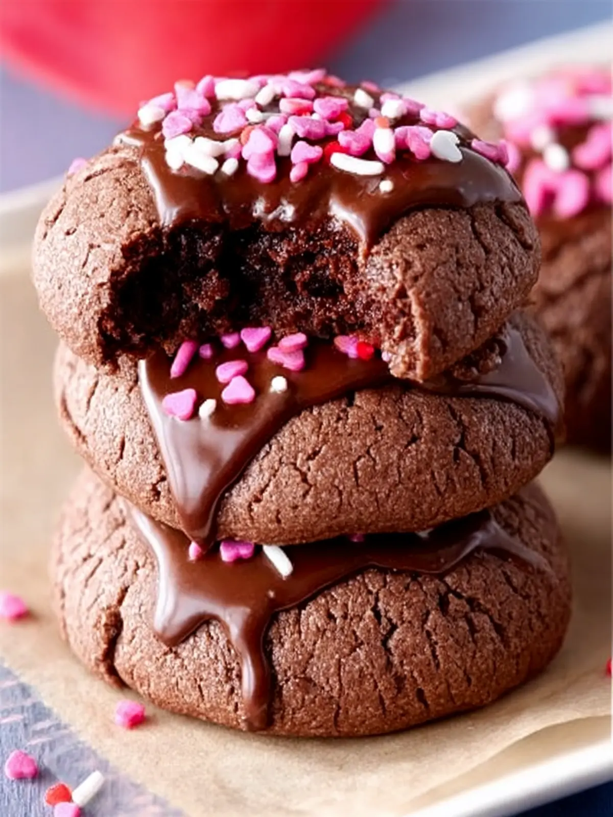Chocolate Cake Mix Cookies {Many Add-ins} First Image