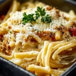 Creamy Garlic Parmesan Pasta First Image