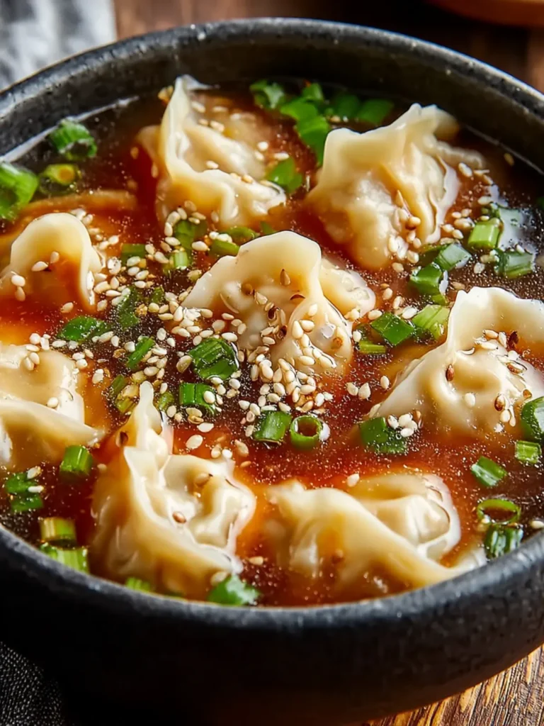 Easy Potsticker Soup First Image