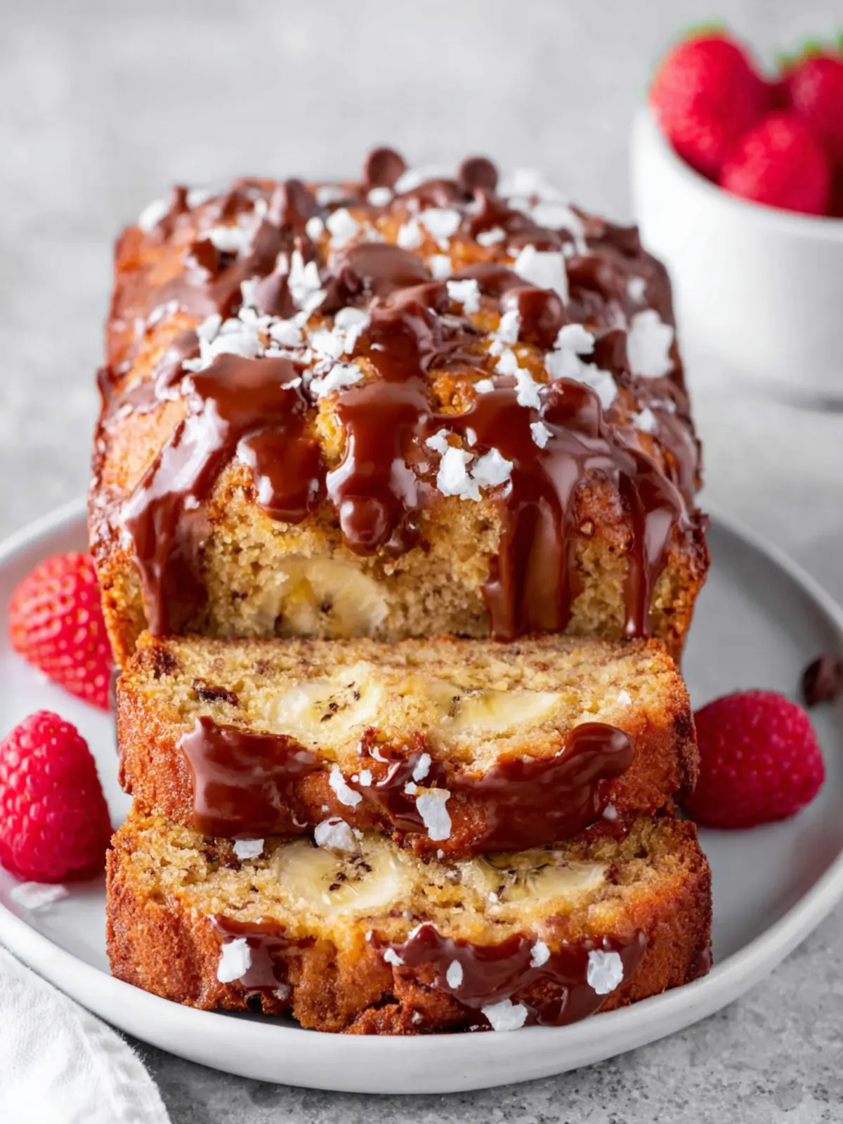 High Protein Banana Bread Recipe First Image