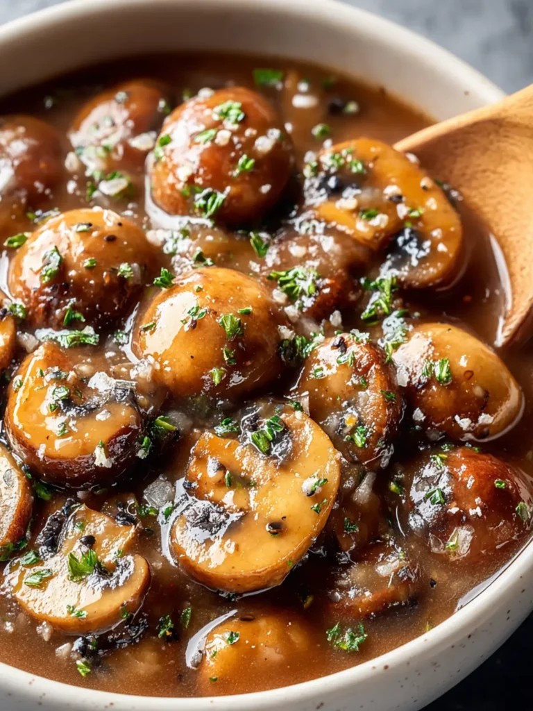 Irresistible Vegan Mushroom Gravy Recipe to Delight You First Image