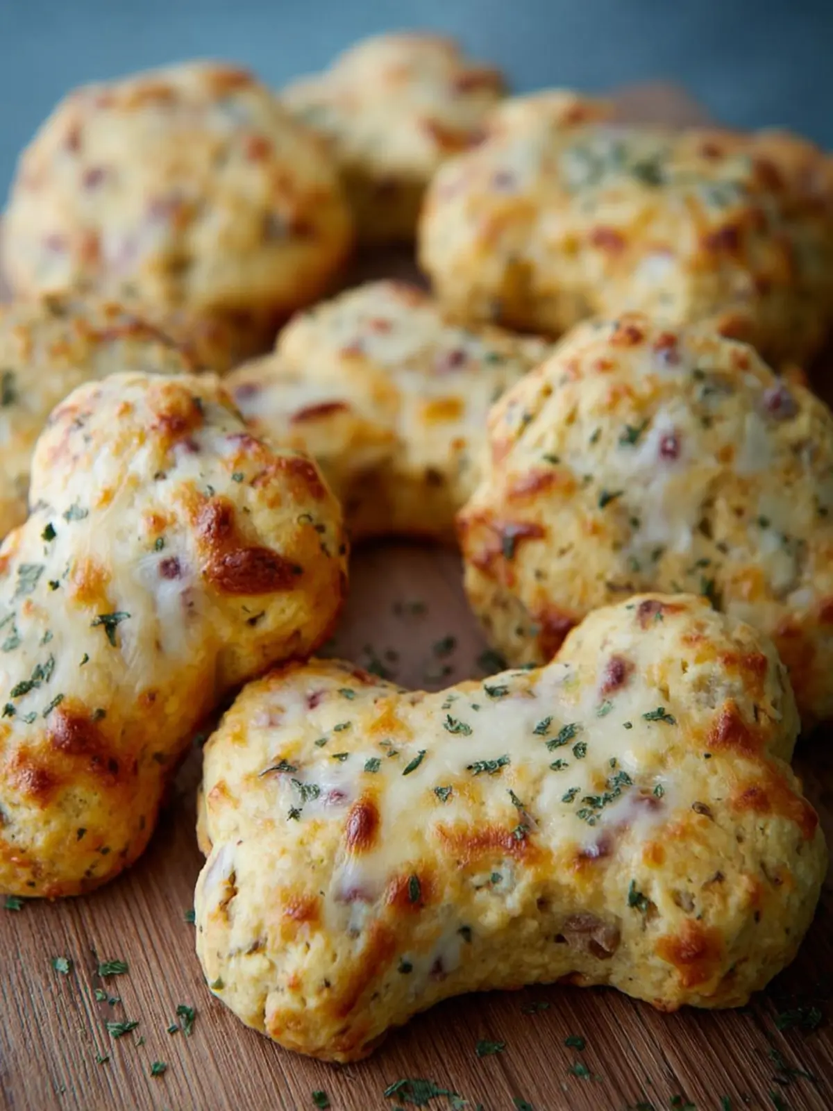 Chicken and Wild Rice Dog Biscuits First Image