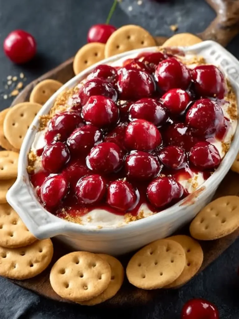 Cherry Cheesecake Dip First Image
