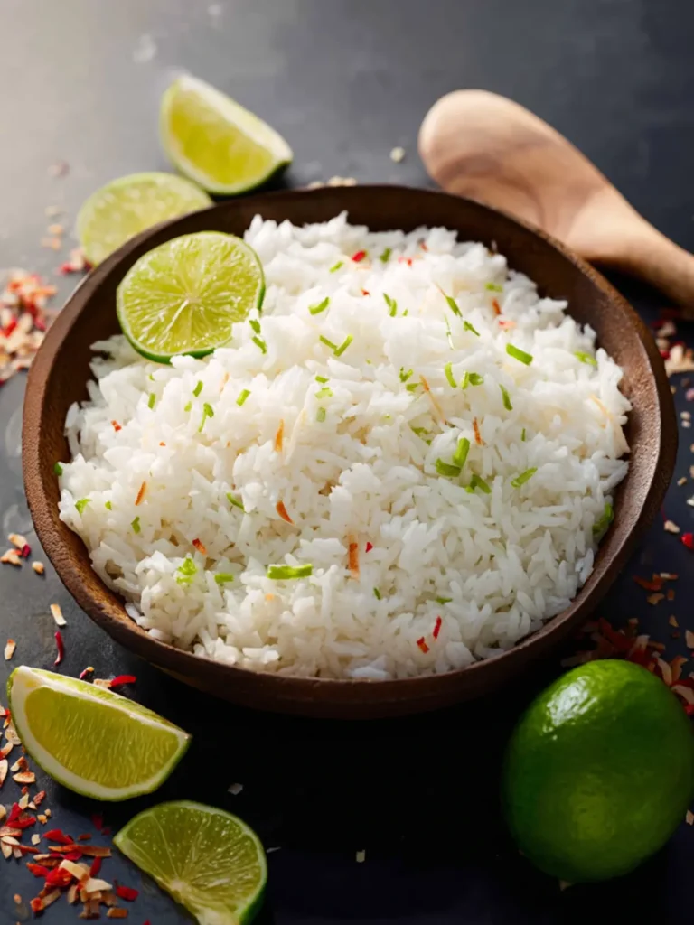 Coconut Rice Recipe First Image