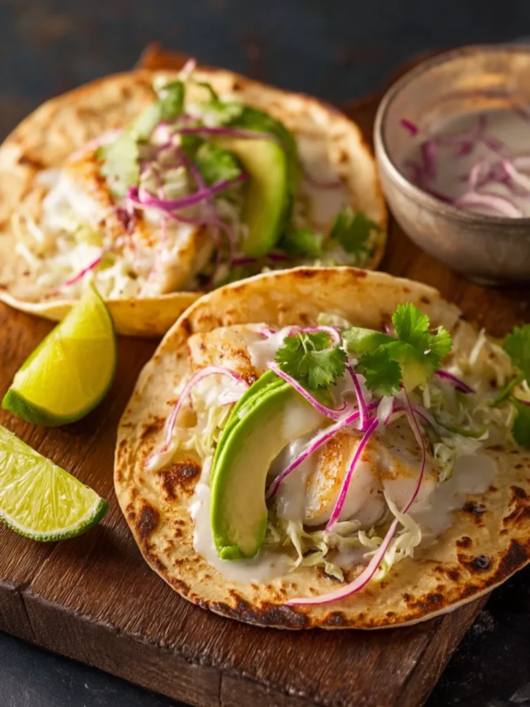 Cod Fish Tacos Recipe (Margarita Fish Tacos) First Image