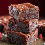 Decadent Triple Fudge Brownies First Image