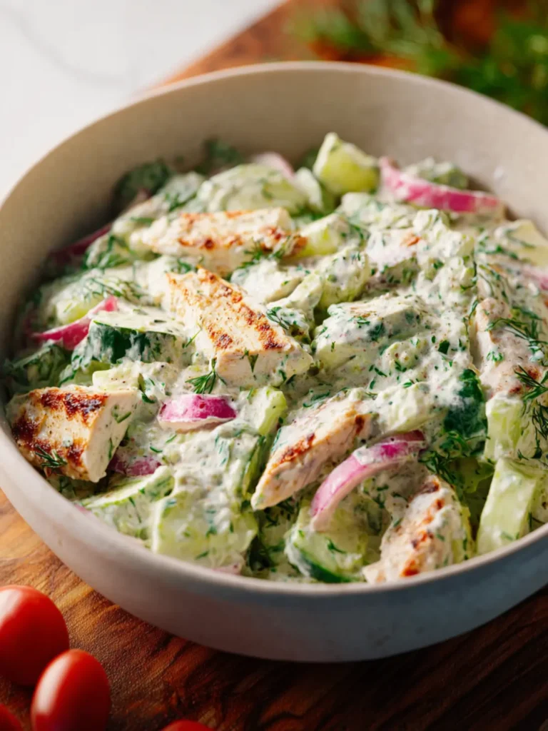 Green Goddess Chicken Salad First Image