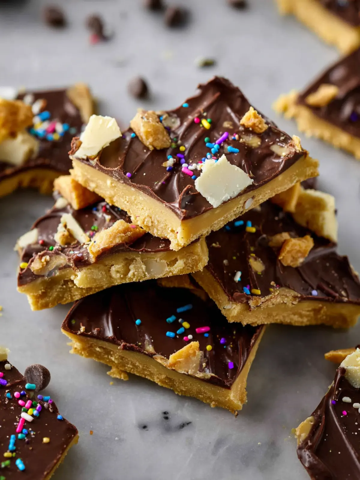 Healthy Cookie Dough Bark – Gluten Free First Image