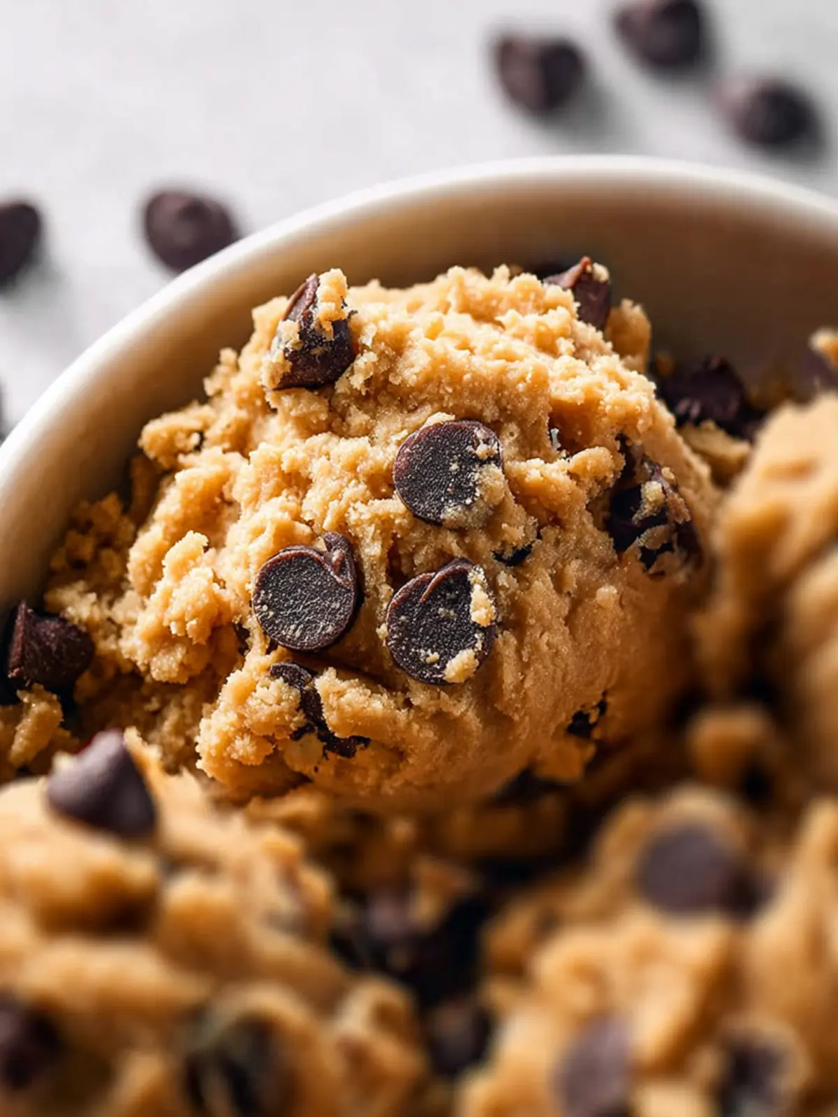 Healthy Vegan Protein Cookie Dough – Gluten Free First Image