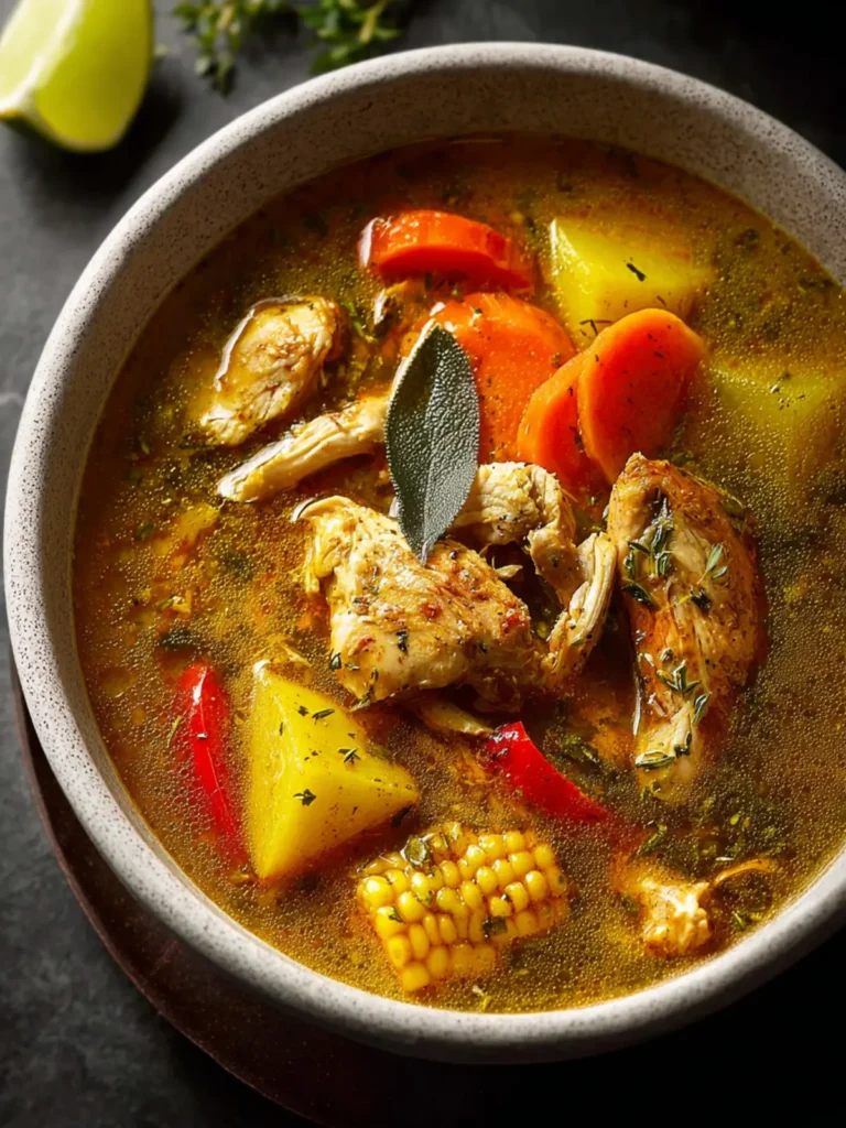 Nourishing Jamaican Chicken Soup First Image