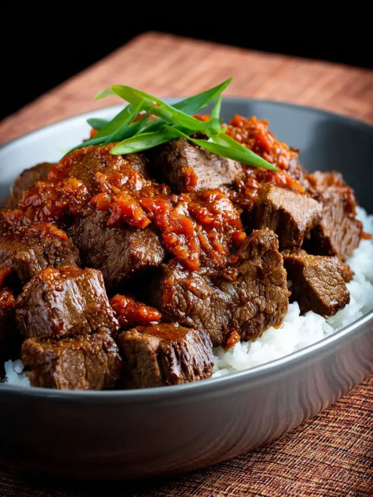 Sweet and Sour Beef (Slow Cooker) First Image