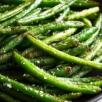 Air Fryer Roasted Green Beans Recipe First Image