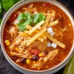 Crock Pot Chicken Tortilla Soup First Image