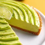 Creamy Avocado Lime Tart First Image