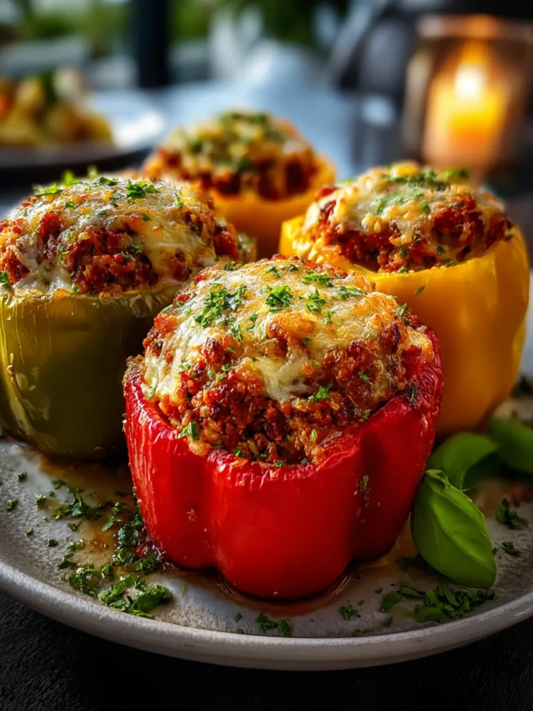 Easy Baked Stuffed Peppers First Image