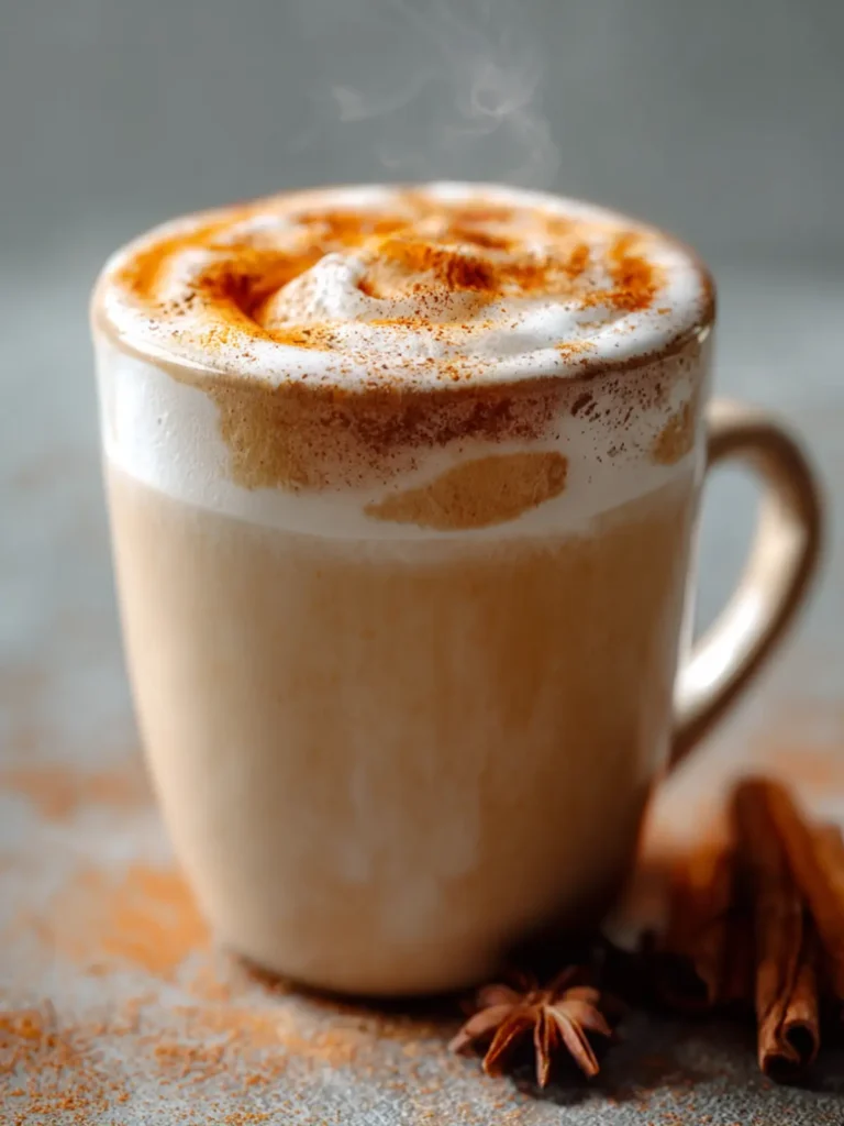 Homemade Chai Tea Latte First Image