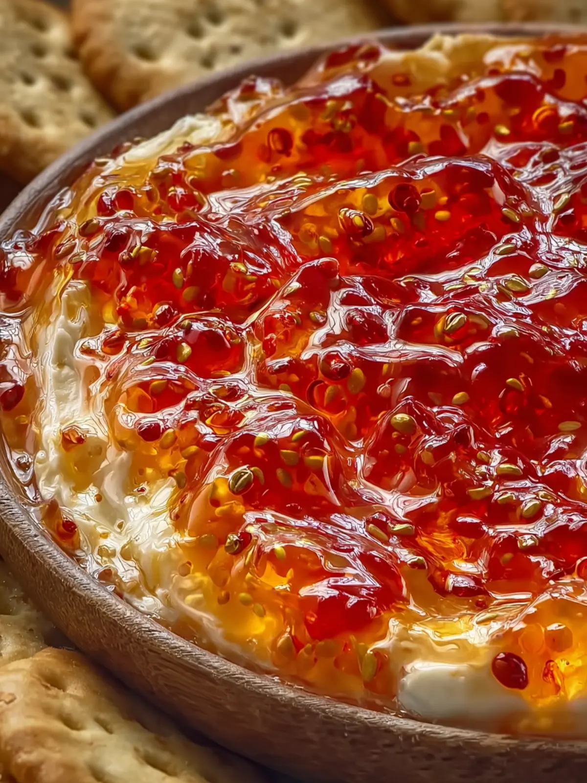 Pepper Jelly Cheese Dip First Image