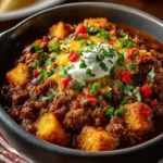 Slow Cooker Cowboy Casserole First Image