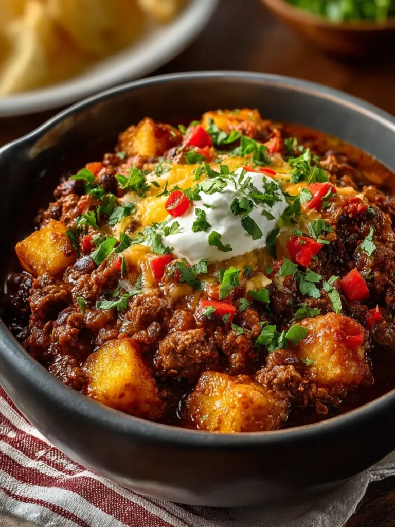 Slow Cooker Cowboy Casserole First Image