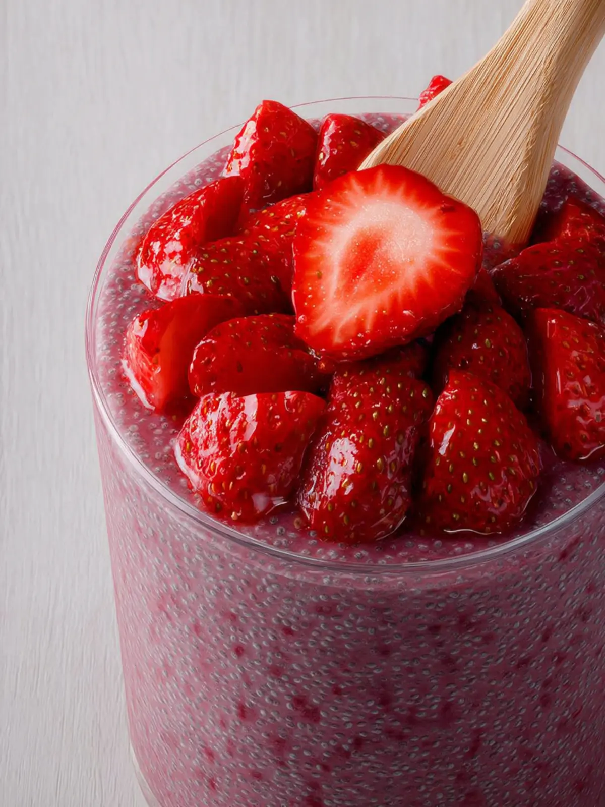 Strawberry Chia Pudding (High-Protein) First Image