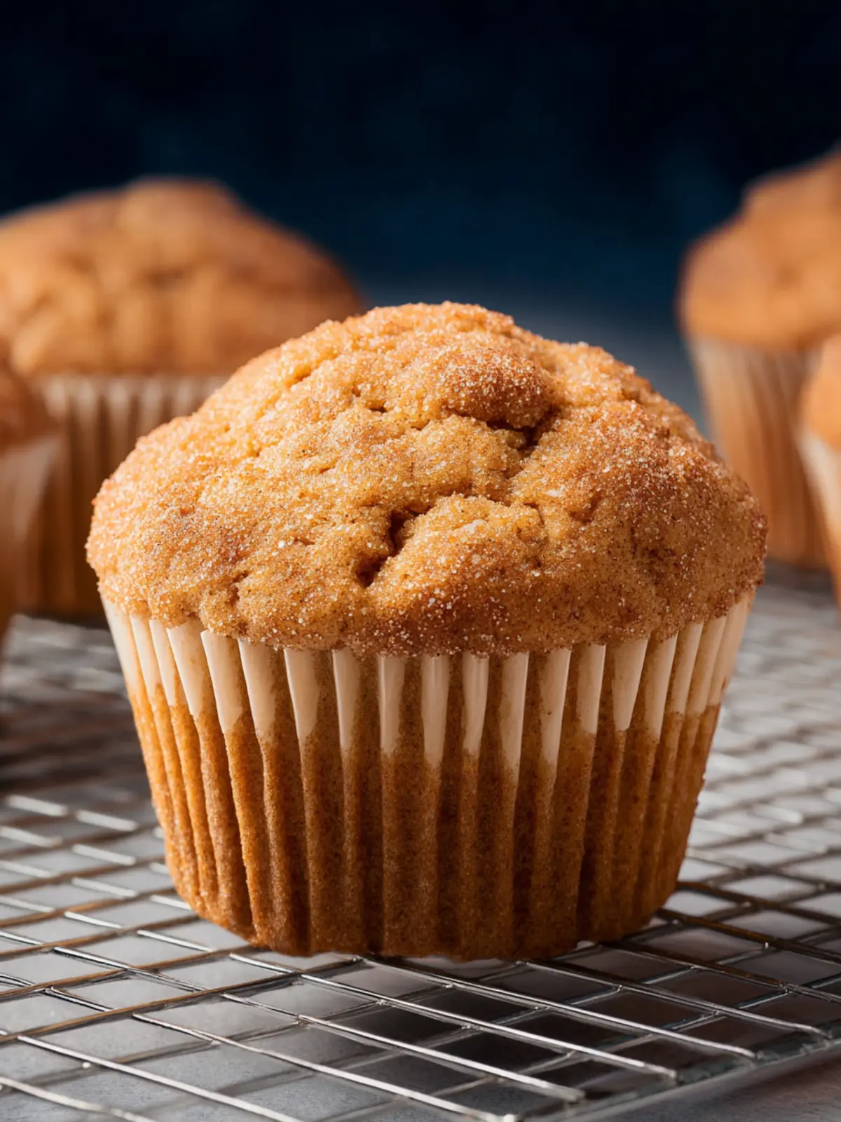 The BEST One Bowl Applesauce Muffins First Image
