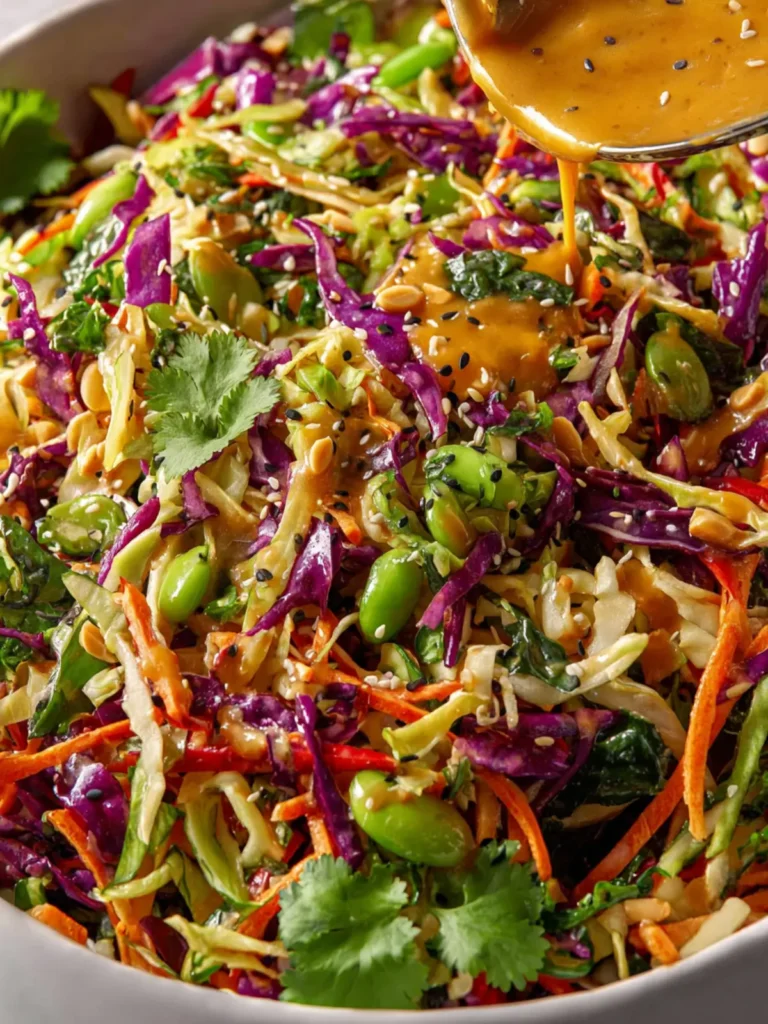 Crunchy Peanut Cabbage Salad First Image