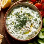 Easy Vegan Tzatziki First Image