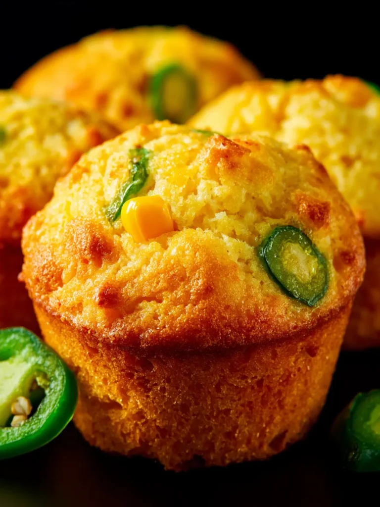 Jalapeño Cheddar Corn Muffins First Image