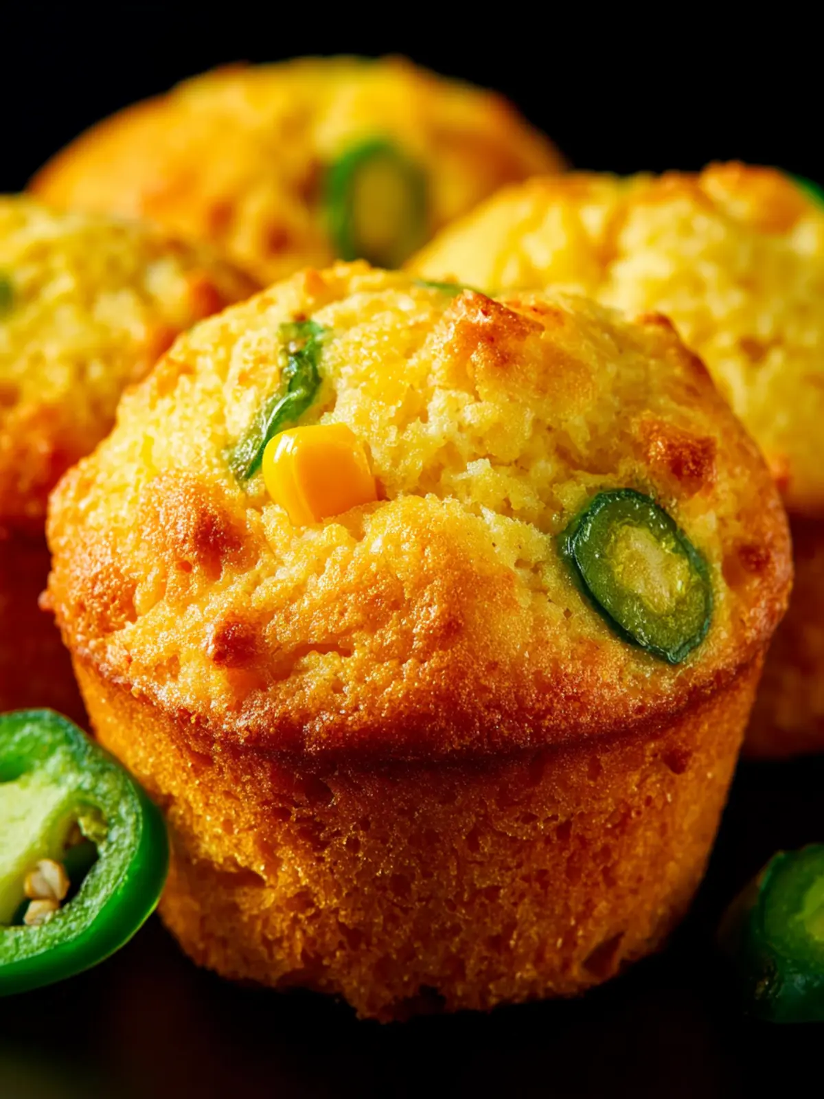 Jalapeño Cheddar Corn Muffins First Image