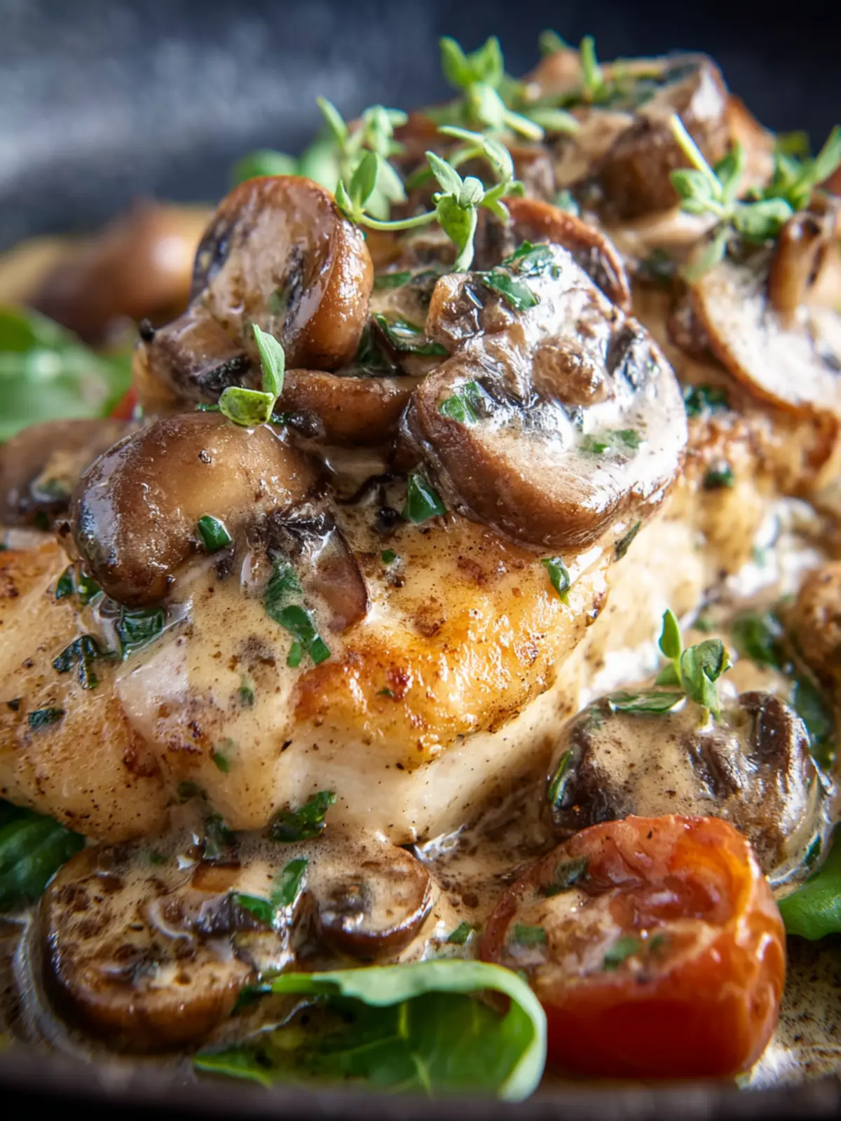 Mushroom Chicken First Image