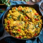 One Pot Low FODMAP Chicken and Rice (Khichdi Inspired) First Image