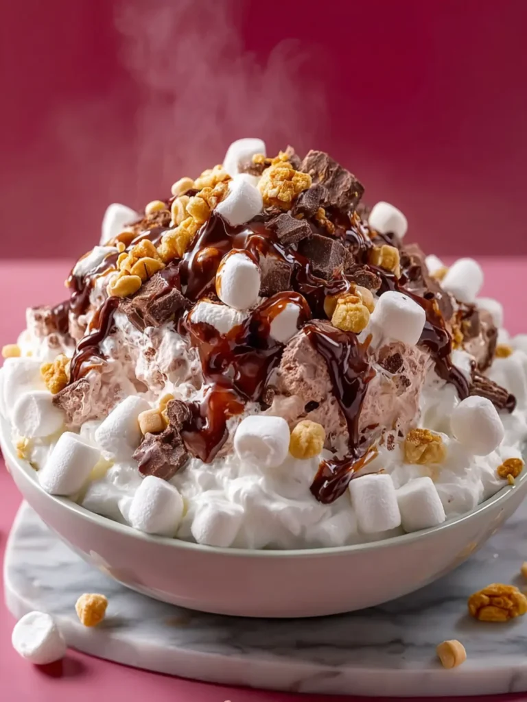 Rocky Road Fluff Salad First Image