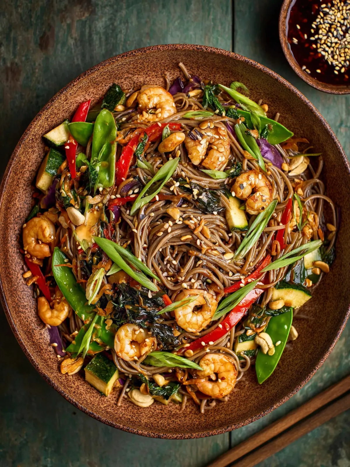 Sesame Soba Noodle Salad First Image