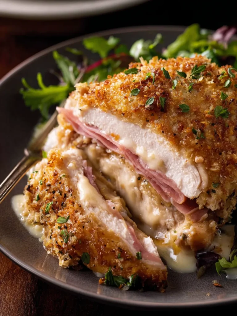 Slow Cooker Chicken Cordon Bleu First Image