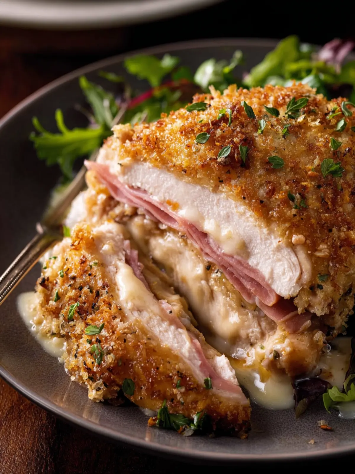 Slow Cooker Chicken Cordon Bleu First Image