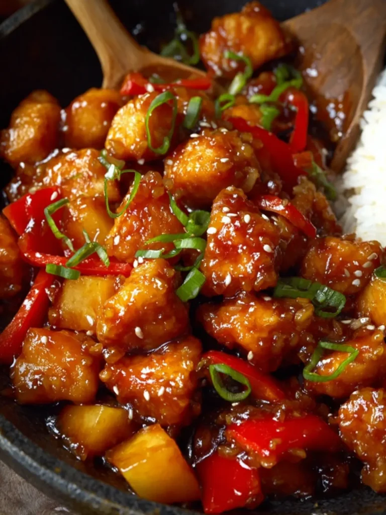 Sweet and Sour Chicken (Paleo & Low FODMAP) First Image