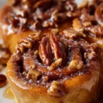 pecan pie cinnamon rolls First Image