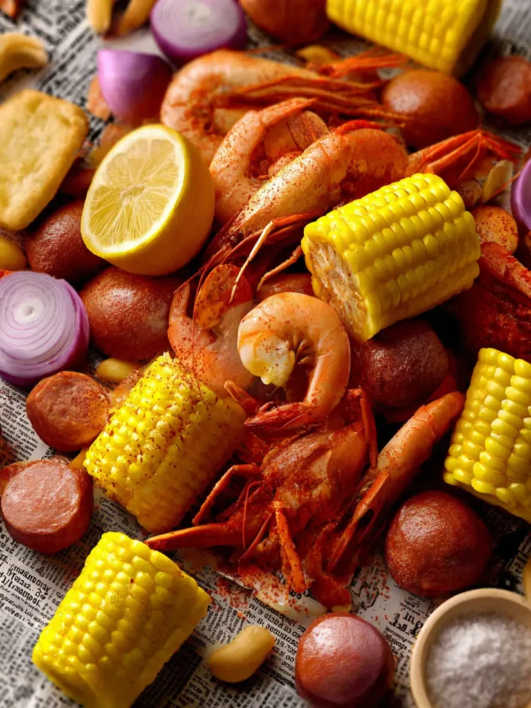 simple seafood boil First Image