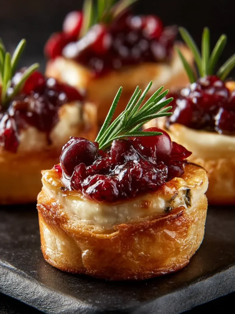 Cranberry Brie Bites First Image
