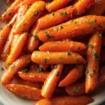 Honey glazed carrots First Image