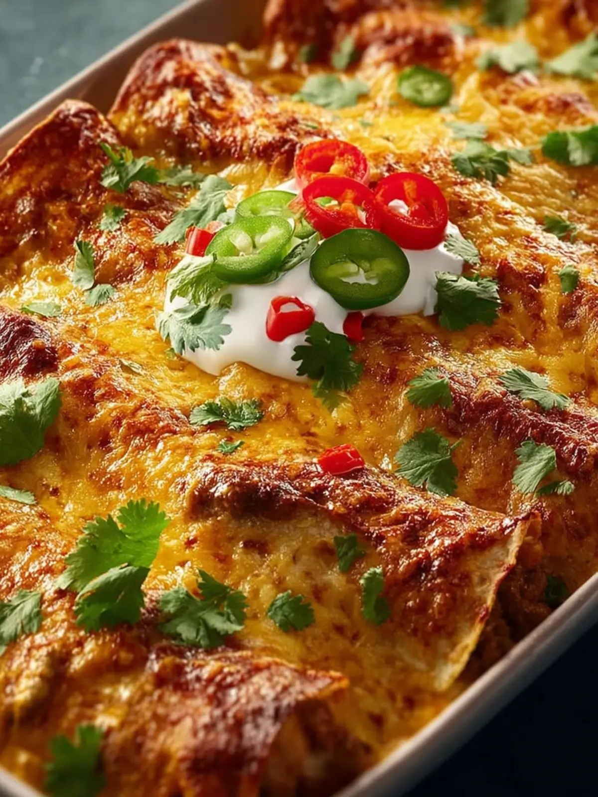 Loaded Beef Enchiladas First Image